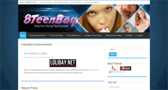 Desktop Screenshot of 8teenbay.net